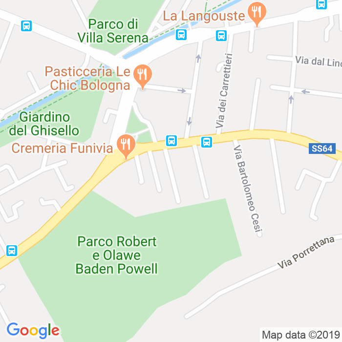 CAP di Via Prospero Fontana a Bologna