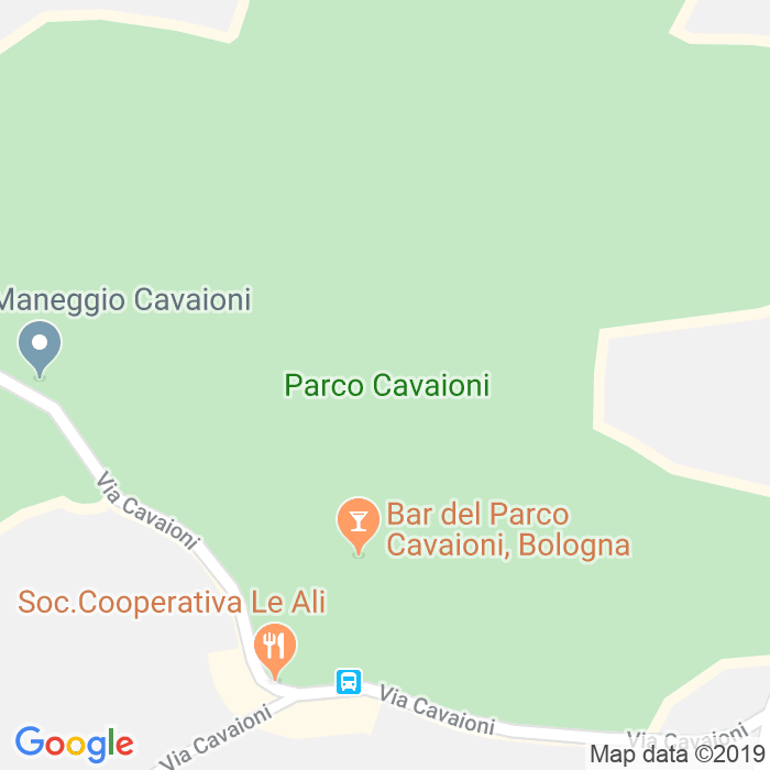 CAP di Parco Cavaioni a Bologna