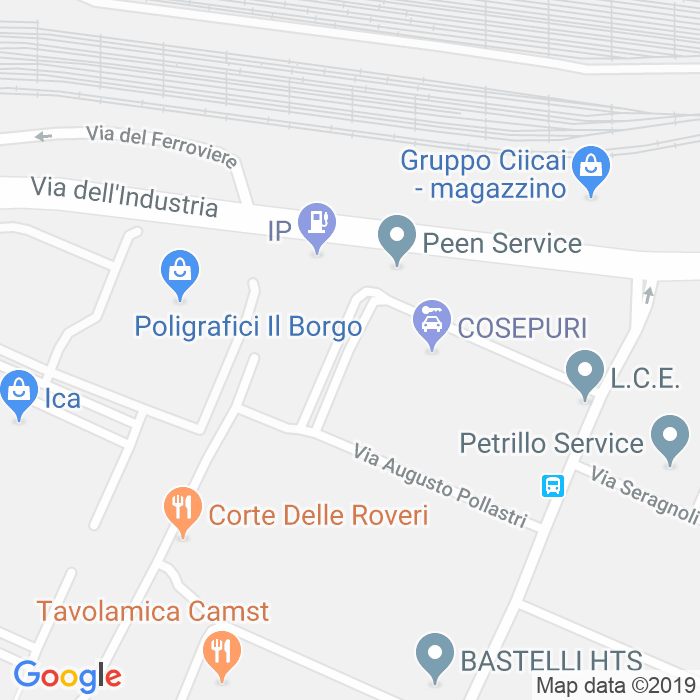 CAP di Via Augusto Pollastri a Bologna