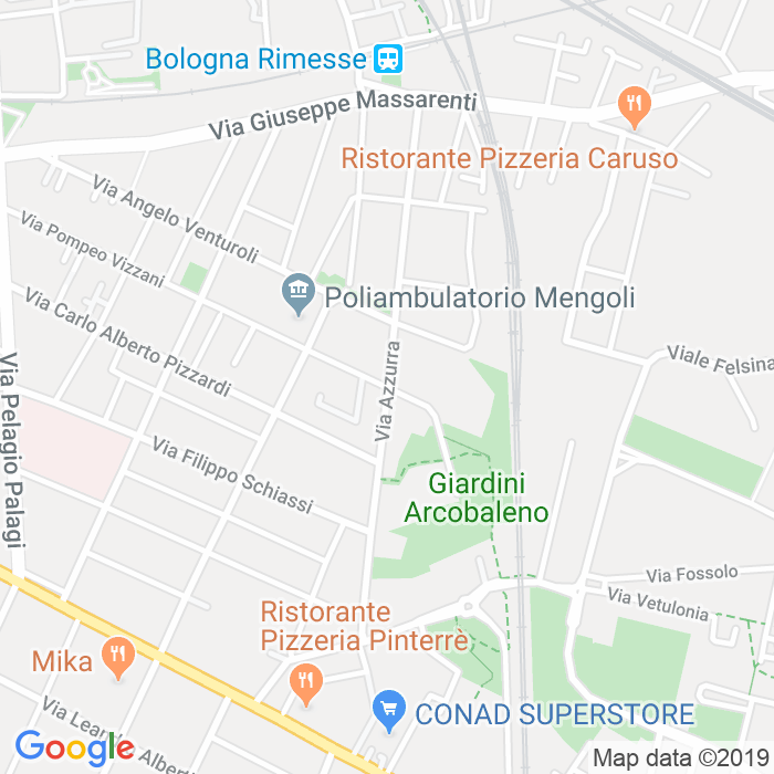 CAP di Via Azzurra a Bologna
