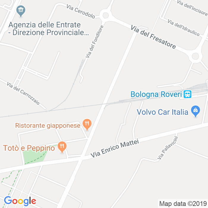CAP di Via Bassa Dei Sassi a Bologna