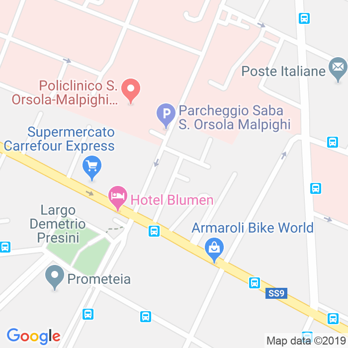 CAP di Via Clemente Primodi a Bologna