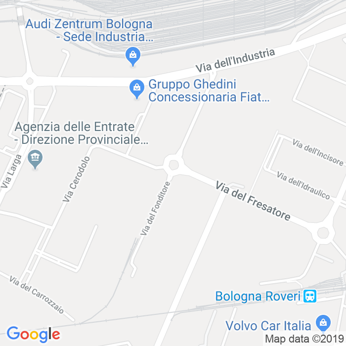 CAP di Via Del Fonditore a Bologna