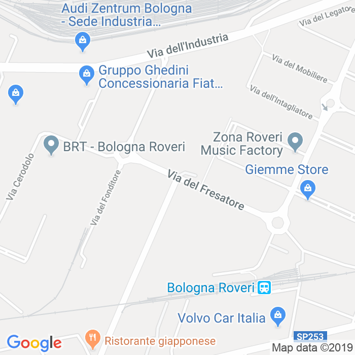 CAP di Via Del Fresatore a Bologna