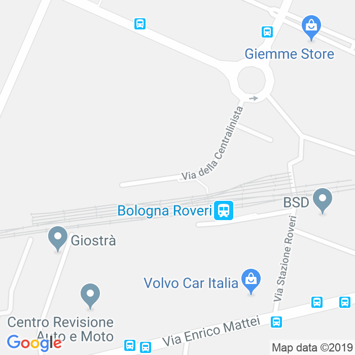 CAP di Via Della Centralinista a Bologna