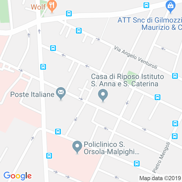 CAP di Via Francesco Rocchi a Bologna