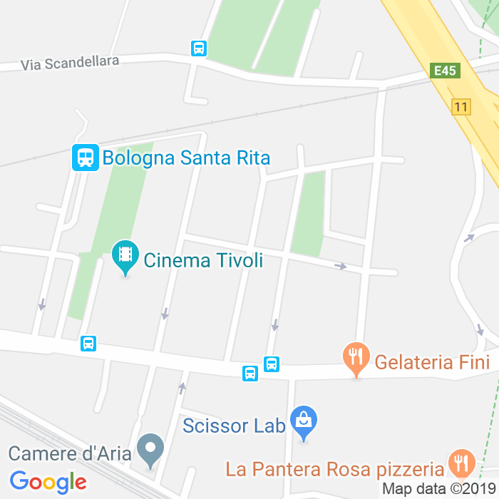 CAP di Via Giambologna a Bologna