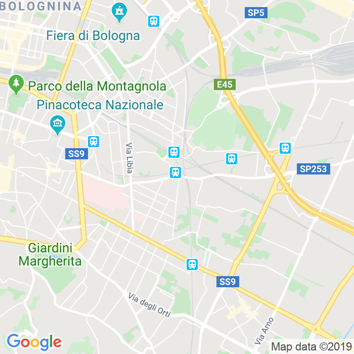 CAP di Via Giuseppe Massarenti a Bologna