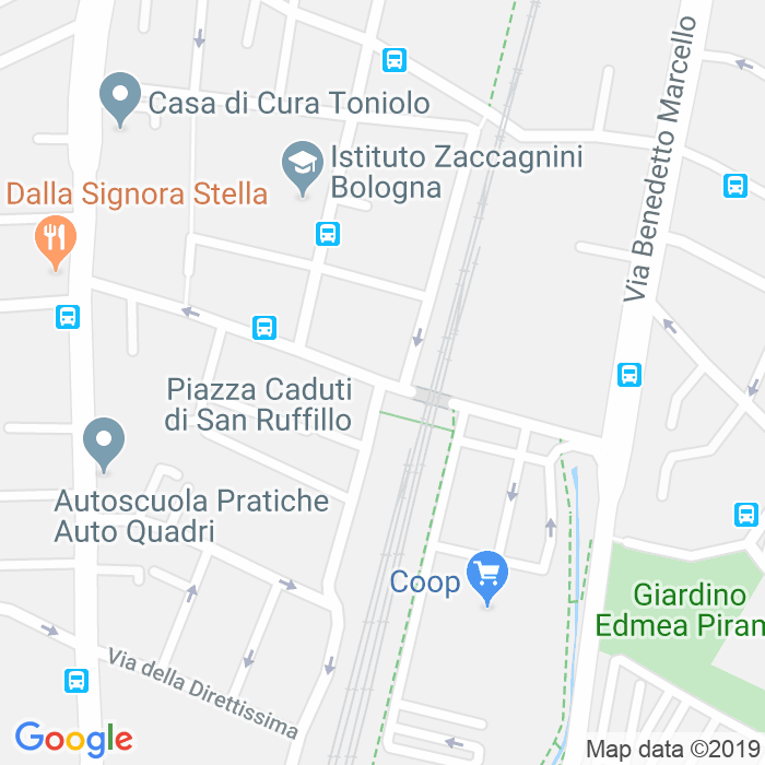 CAP di Via Amilcare Ponchielli a Bologna