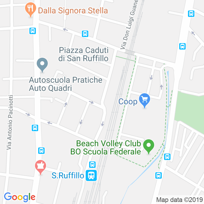 CAP di Via Francesco Saverio Mercadante a Bologna