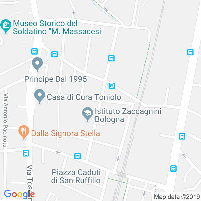 CAP di Via Gherardo Ghirardini a Bologna