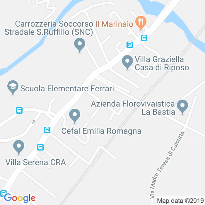 CAP di Via Pietro Canonici a Bologna