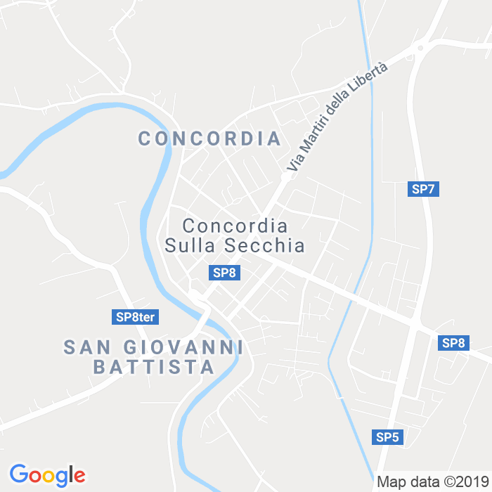 CAP di Concordia Sulla Secchia in Modena