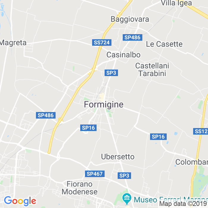 CAP di Formigine in Modena
