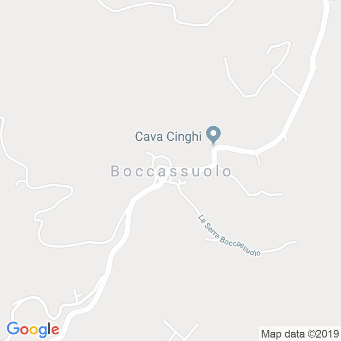 CAP di Boccassuolo a Palagano