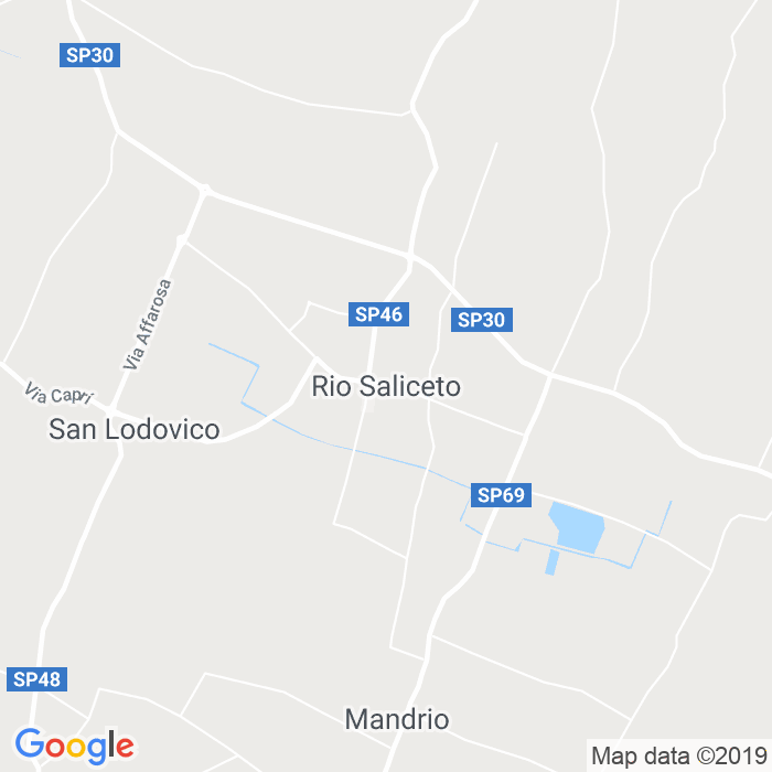 CAP di Rio Saliceto in Reggio Emilia