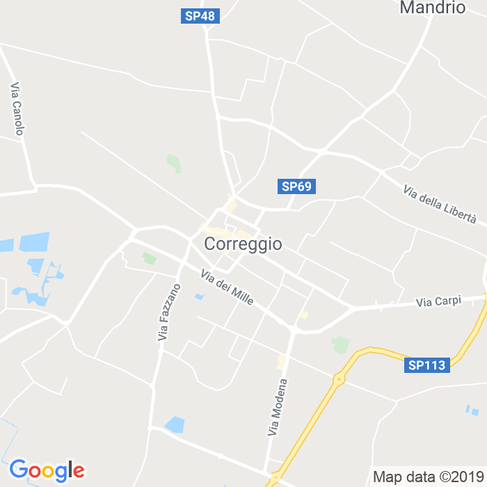 CAP di Correggio in Reggio Emilia