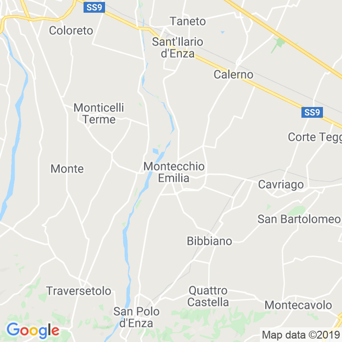 CAP di Montecchio Emilia in Reggio Emilia