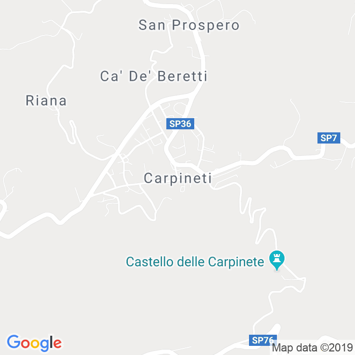 CAP di Carpineti in Reggio Emilia