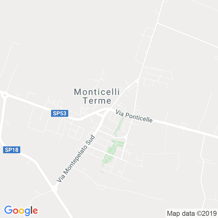 CAP di Monticelli Terme (Monticelli Terme Di Montechiarugolo) a Montechiarugolo