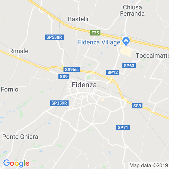 CAP di Fidenza in Parma