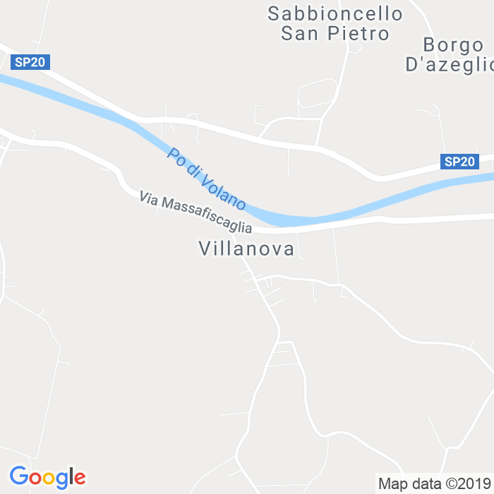 CAP di Villanova (Villanova Di Denore) a Ferrara
