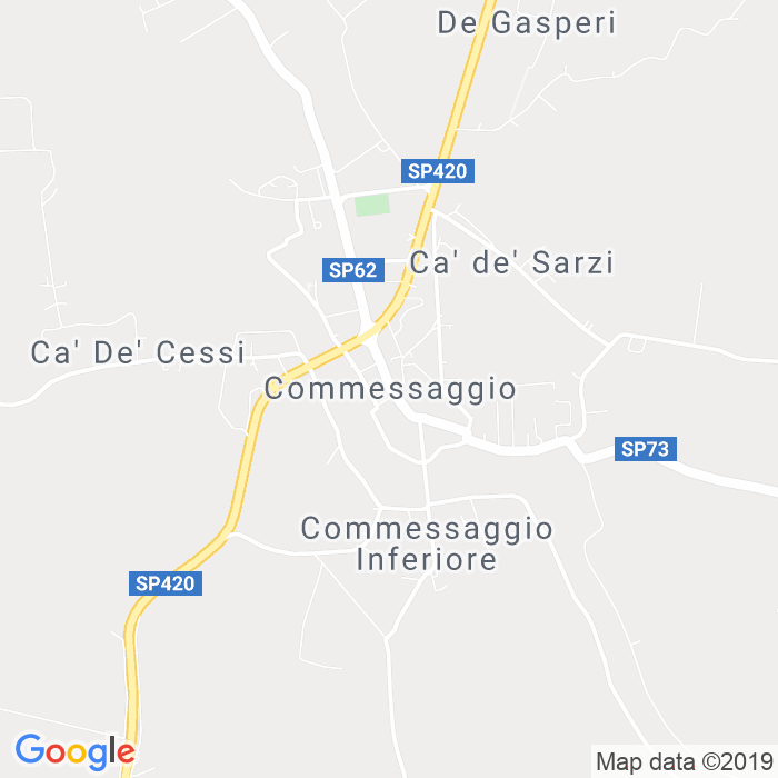 CAP di Commessaggio in Mantova