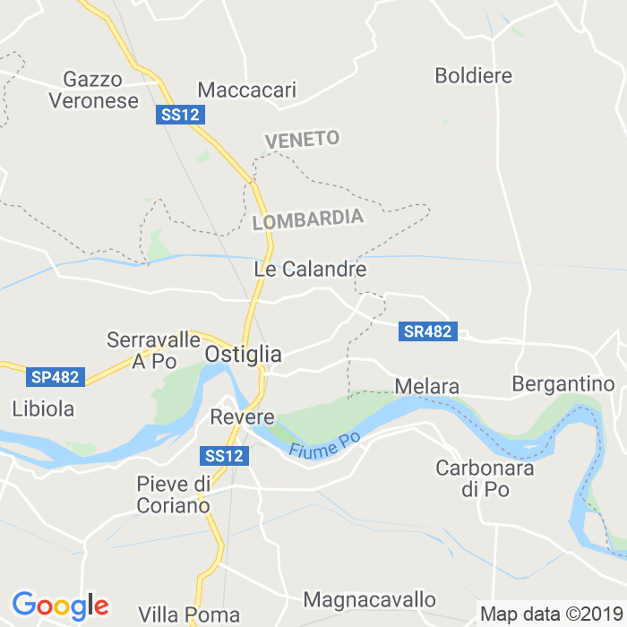 CAP di Ostiglia in Mantova