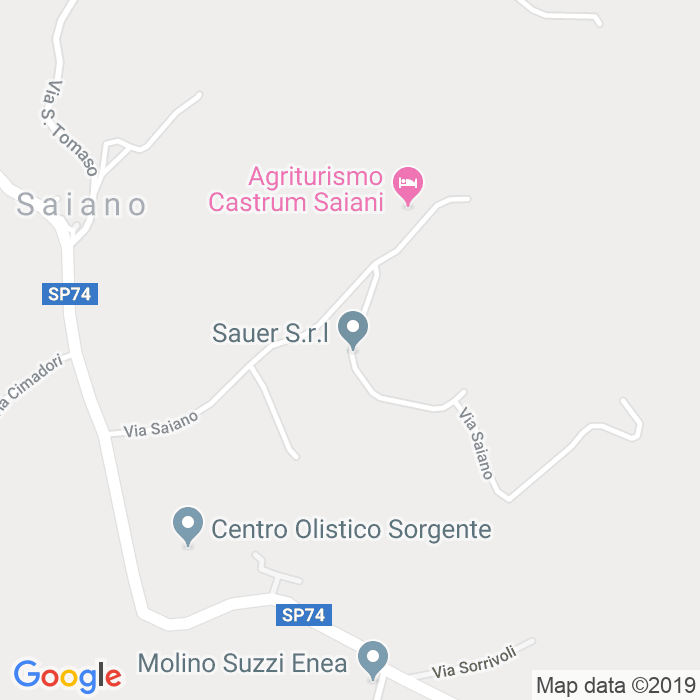 CAP di Saiano a Cesena