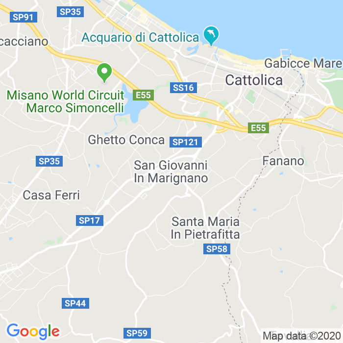 CAP di San Giovanni In Marignano in Rimini