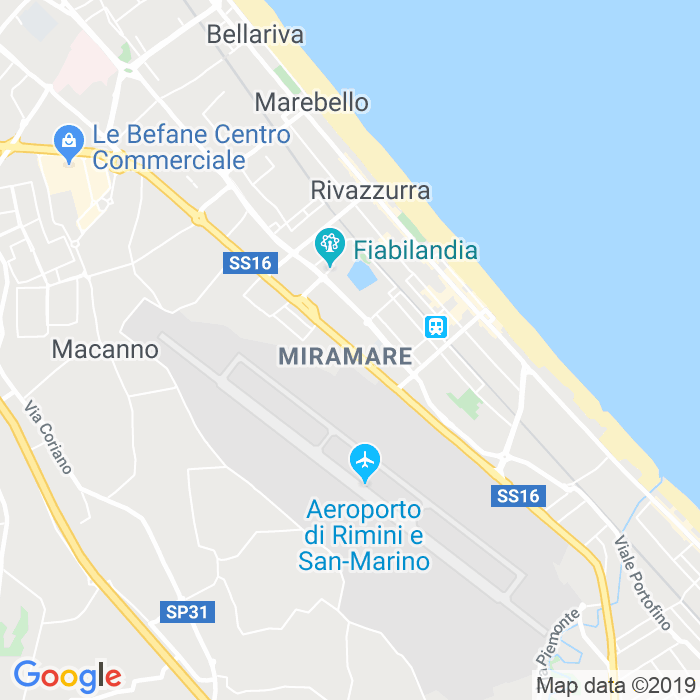 CAP di Miramare Di Rimini a Rimini