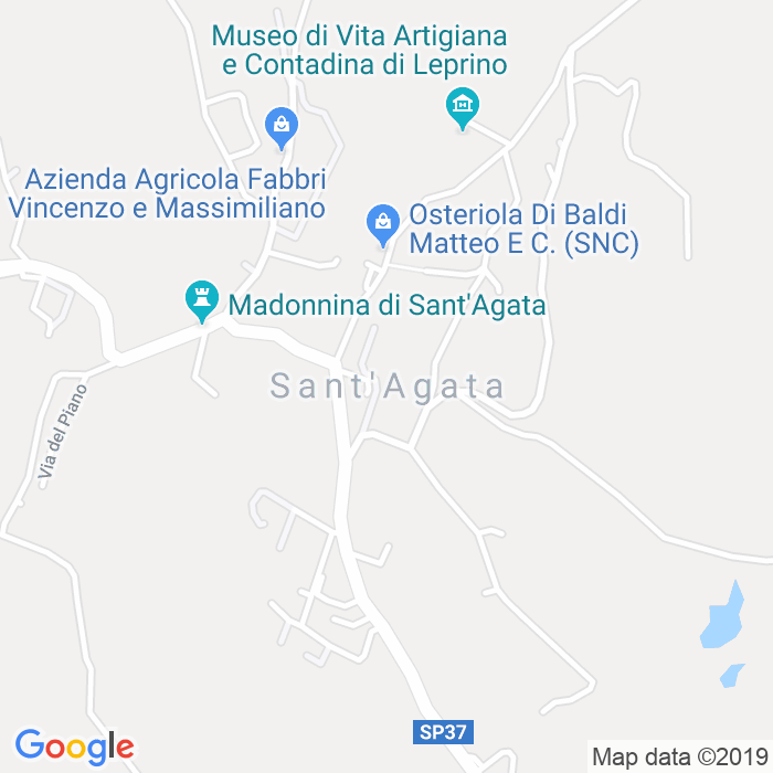 CAP di Sant'Agata (Sant'Agata Mugello) a Scarperia