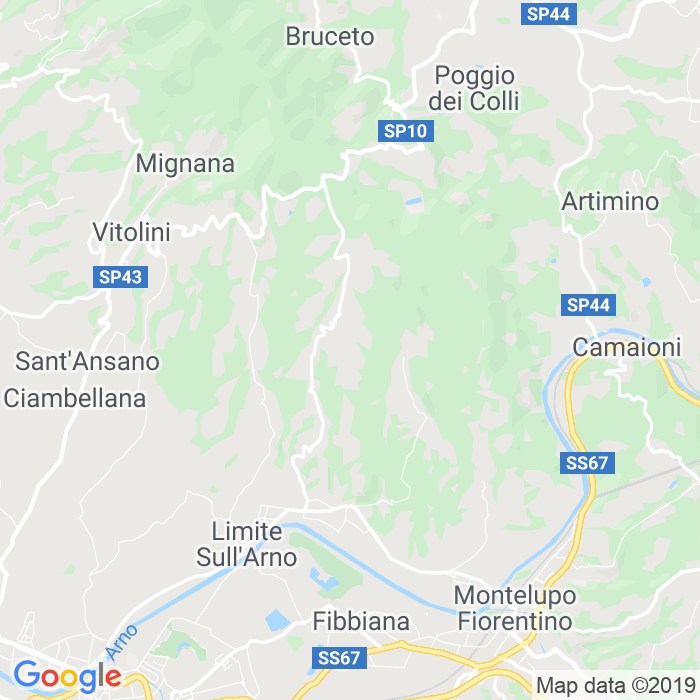 CAP di Capraia E Limite in Firenze