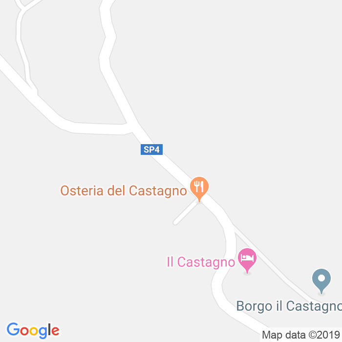 CAP di Il Castagno (Il Castagno Val D'Elsa) a Gambassi Terme