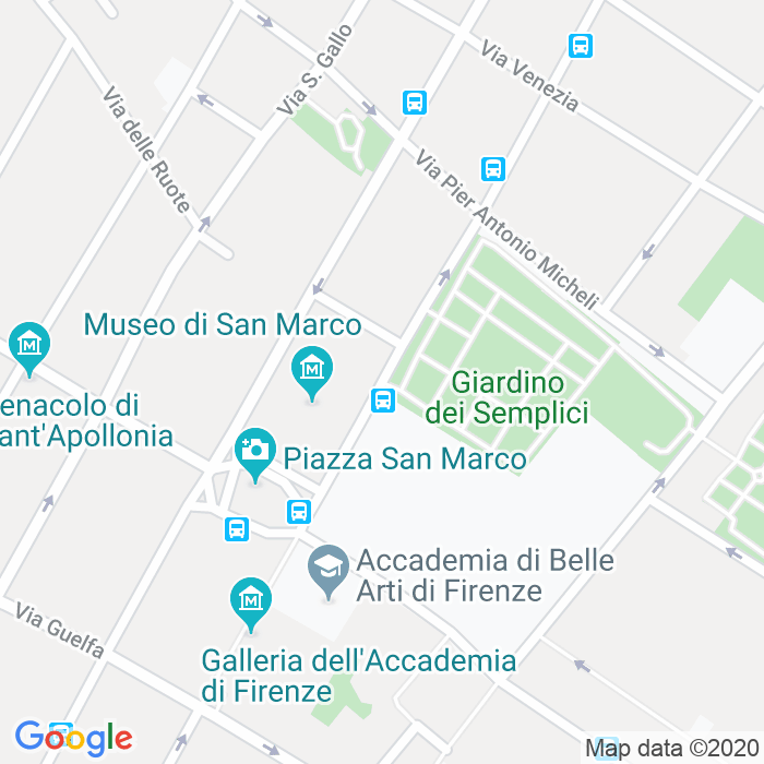 CAP di Via Giorgio La Pira a Firenze