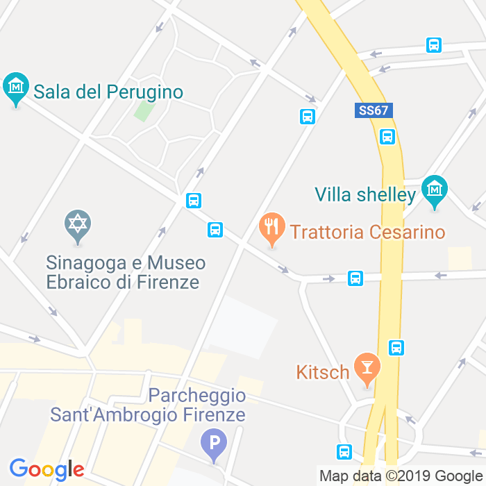 CAP di Via Giovan Battista Niccolini a Firenze
