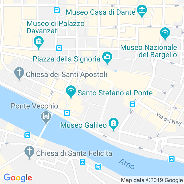 CAP di Chiasso Dei Borgherini a Firenze
