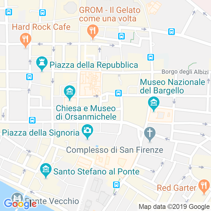 CAP di Piazza De Cerchi a Firenze
