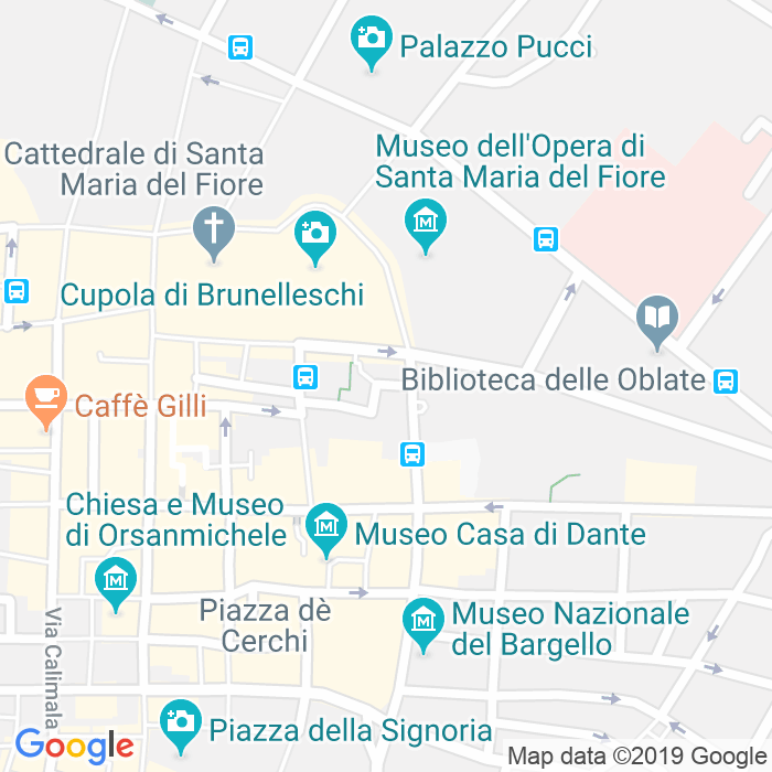 CAP di Piazza De Maccheroni a Firenze