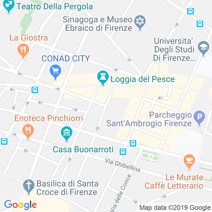 CAP di Piazza Dei Ciompi a Firenze