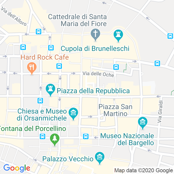 CAP di Piazza Del Giglio a Firenze
