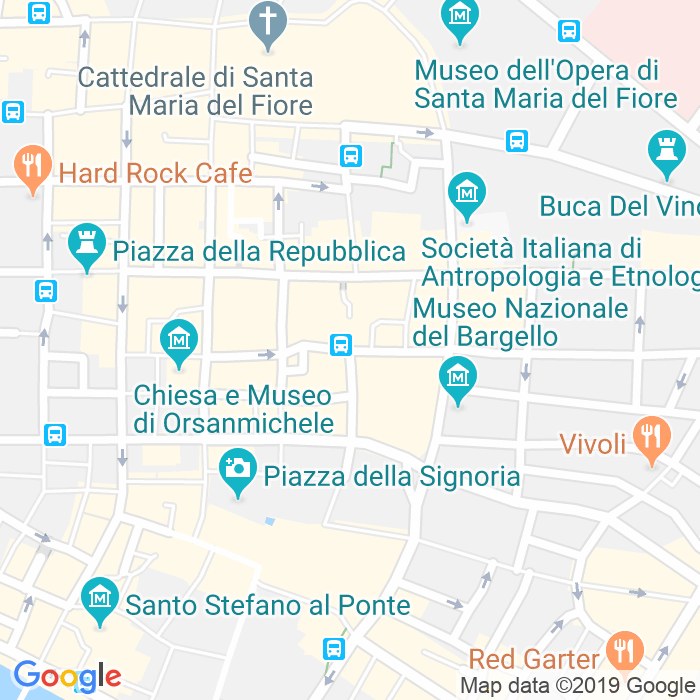 CAP di Piazza Di San Martino a Firenze