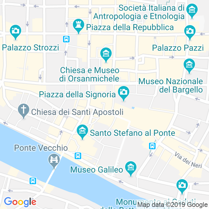 CAP di Piazza Di Santa Cecilia a Firenze