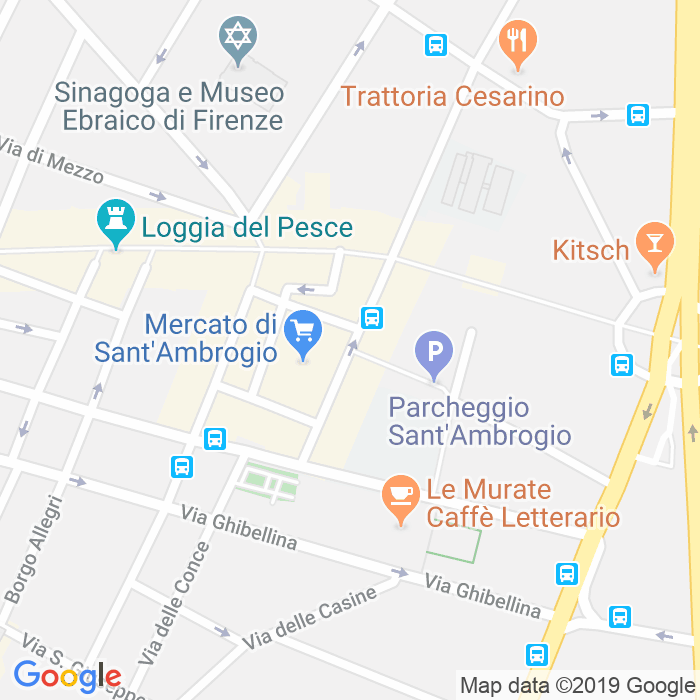 CAP di Piazza Lorenzo Ghiberti a Firenze