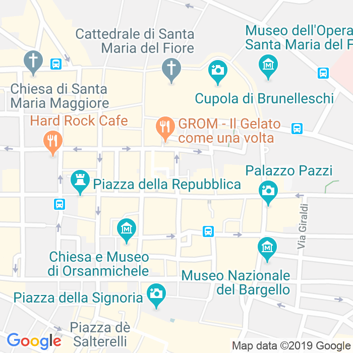 CAP di Piazza Sant'Elisabetta a Firenze