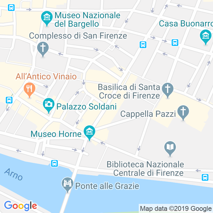 CAP di Via De Benci a Firenze
