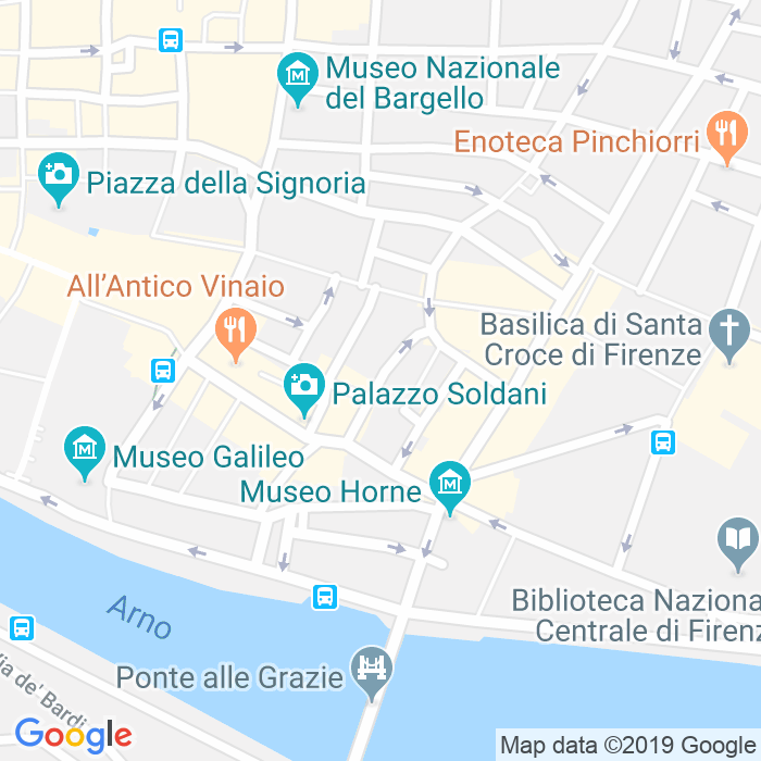 CAP di Via De Rustici a Firenze