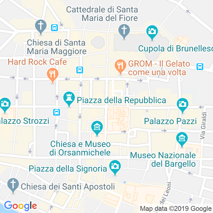 CAP di Via Dei Calzaiuoli a Firenze