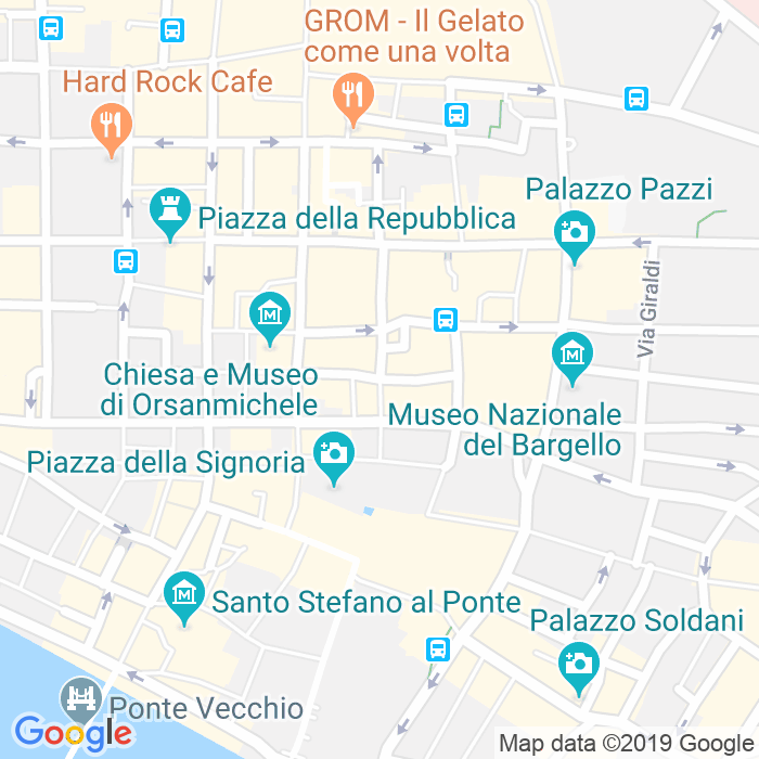 CAP di Via Dei Cimatori a Firenze