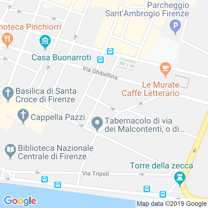 CAP di Via Dei Conciatori a Firenze
